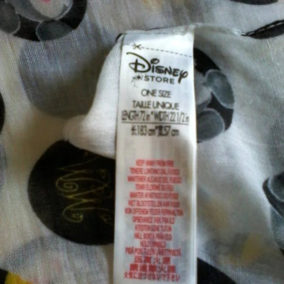 Vintage Disney Cartoon Scarf - Picture 3 of 3